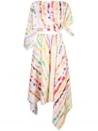 tie-dye print two-piece dress at Farfetch